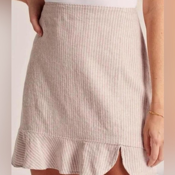 Abercrombie & Fitch Scallop Mini Skirt - Picture 2 of 2